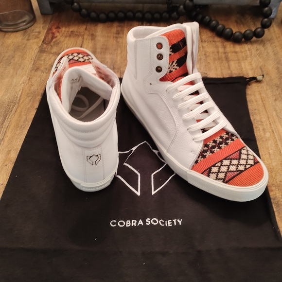 Cobra Society High top shoes multi color new size 44 - Picture 5 of 6